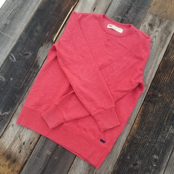 Levis Crew Neck Sweater.  Size Small. - Picture 2 of 4